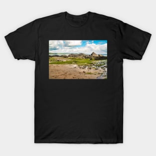 Beach, Rocks & Seaweed - Coastal Scenery T-Shirt